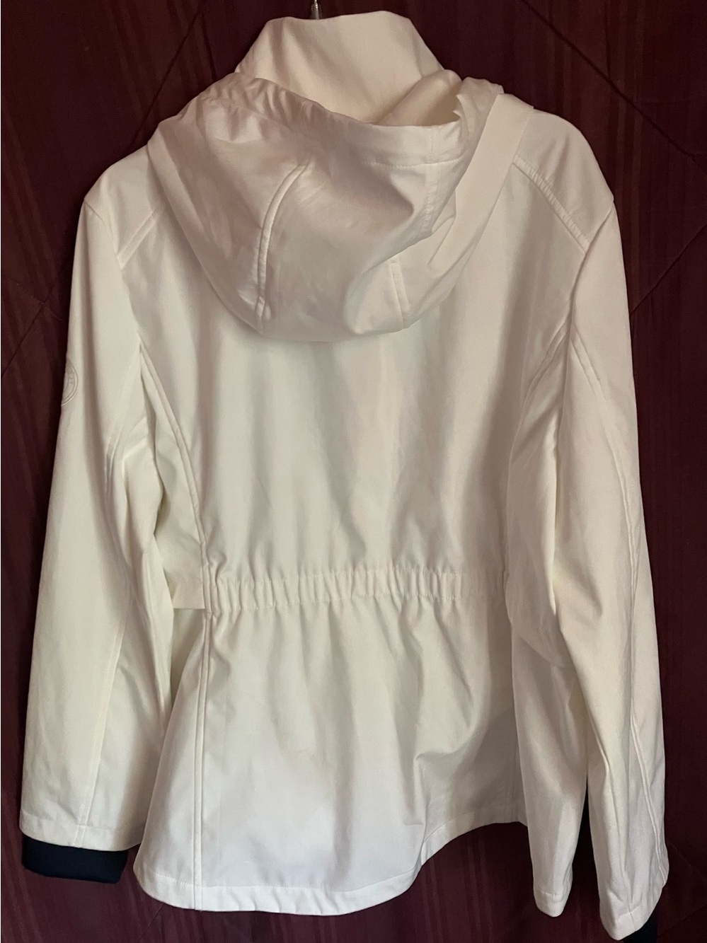 NWT, Tommy Hilfiger White Jacket, With Hood, Size XXL - Picture 6 of 6